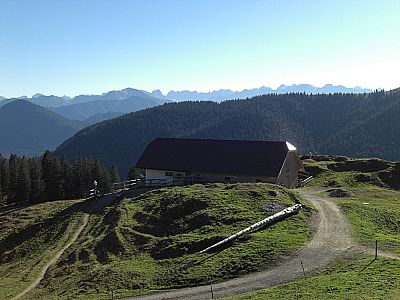 Blick zurück zur Staffel-Alm