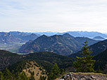 Blick zu Riesenkopf, Rehleitenkopf und Wildbarren