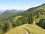 Wir überschreiten den Mitterberg