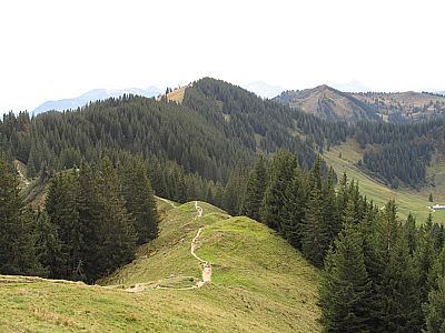 Blick zum Weiherkopf