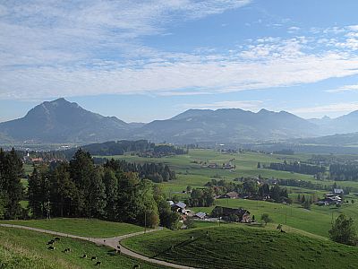 Grünten und Sonnenköpfe