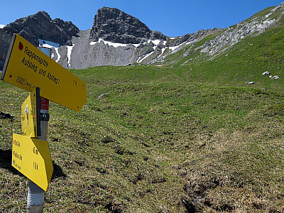 Erstmals haben wir einen schönen Blick auf den Gipfel