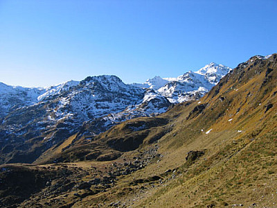 Unser Ziel rechts hinten