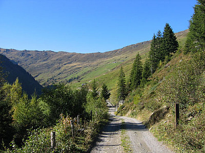 Unterwegs zur Rastkogelhütte