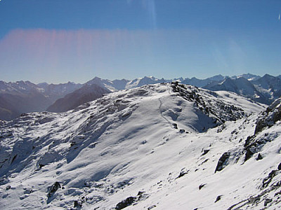 Blick über die Halslspitze