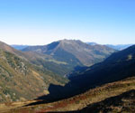 Blick ins Tal Richtung Hochfügen