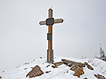 Das Gipfelkreuz am Rauhkopf