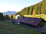 Wir lassen die Untere Maxlraineralm hinter uns...