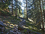 ...wird der Weg steiniger