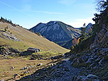 Blick zurück zum Hochmiesing