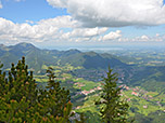 Blick vom Gipfel zum Chiemsee, ...