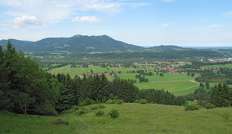 Rechelkopf (1330 m) von Gaißach