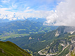...und hinunter ins Tal