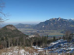 Blick hinunter ins Inntal