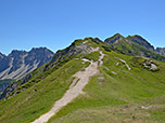 Rechts hinten die Seefelder Spitze, unser nächstes Ziel