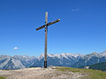 Gipfelkreuz am Seefelder Joch