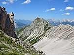 Noch ein Blick zurück zur Seefelder Spitze