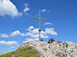 Gipfelkreuz der Reither Spitze