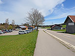 Los gehts am Parkplatz beim Buron-Stadl