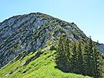 Vom Blankensteinsattel halten wir auf den Risserkogel zu