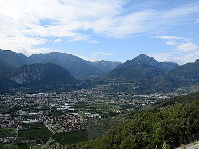 Der Blick Richtung Lago de Tenno