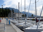 Hinter dem Forte San Nicolò am gleichnamigen Hafen startet die Tour