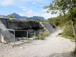 Die Ostseite der "Batteria di Mezzo"