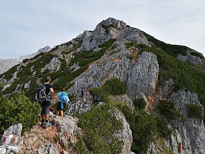 Der Grat bleibt abwechslungsreich 