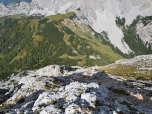 ... und der Blick reicht bis zum Sulzenhals-Sattel