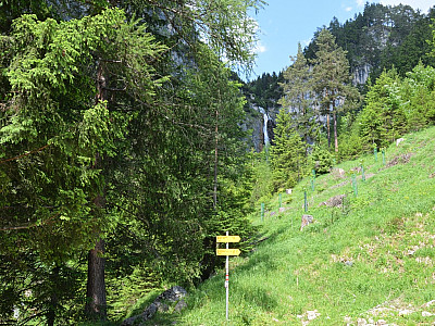 Erstmals können wir die Wassermassen aus der Ferne betrachten