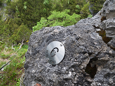 Der Klettersteig ist in 6 Abschnitte unterteilt