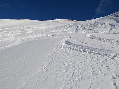 Bald ist auch das Gipfelkreuz der Seekarlspitze zu erkennen