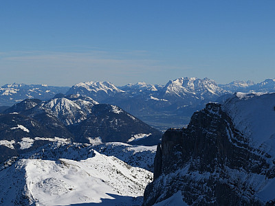 Der Zahme und Wilde Kaiser im Osten