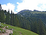 Blick Richtung Haidachstellwand