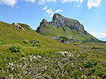 Blick zurück zur Haidachstellwand
