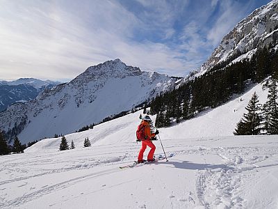 Das Ebner Joch im Süden