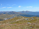 Blick zu Pfannock, Falkert und Rodresnock