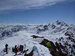 Der Rastkogel im Süden