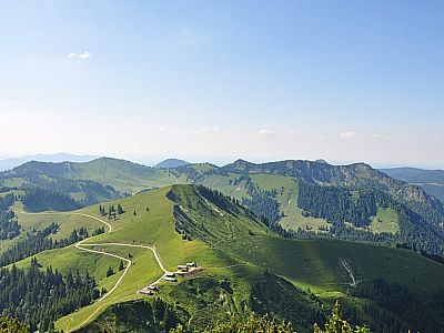 Blick über die Hochplatte zum Seekarkreuz