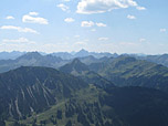 Allgäuer Alpen mit Hochvogel