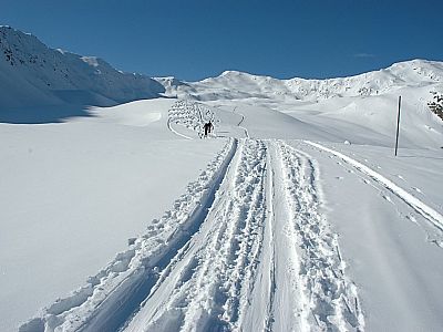 Sanft ansteigend geht...
