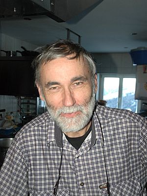 Der Hüttenwirt der Potsdamer Hütte