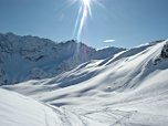 Rückblick über die Aufstiegsspur