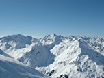 Im Westen die Grubenwand (3173 m)