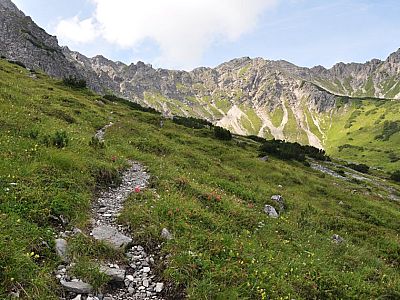 Wir gewinnen an Höhe.