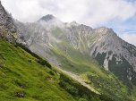 Blick zurück zum Roten Stein.