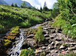 Wasserlauf kurz vor der...