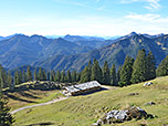 Die untere Hütte ist ein Selbstversorgerhaus des DAV