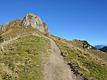 Der Kirchsteinsattel liegt auf einer Höhe von 1760 Metern