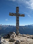 Das Gipfelkreuz der Rotwand